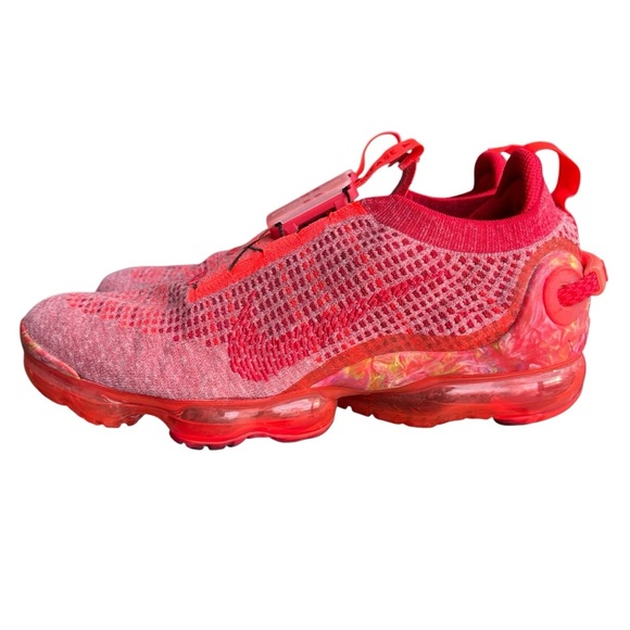 Nike Air VaporMax 2020 Flyknit Team Red Men’s Size 10.5 - Picture 3 of 7